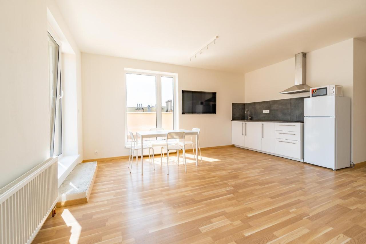 Penthouse # 81 With Panoramic City View In Elite Rezidence With Free Parking Apartment Prague Exterior photo