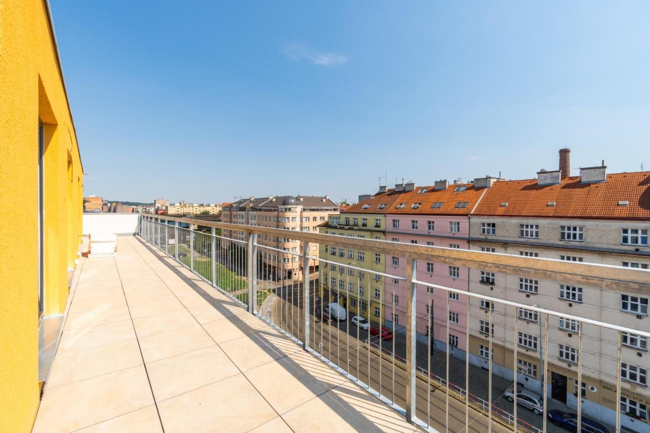 Penthouse # 81 With Panoramic City View In Elite Rezidence With Free Parking Apartment Prague Exterior photo